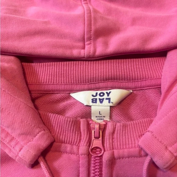 JoyLab Women’s Pink Hoodie - Picture 3 of 4